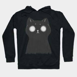 Black cat ghost Hoodie